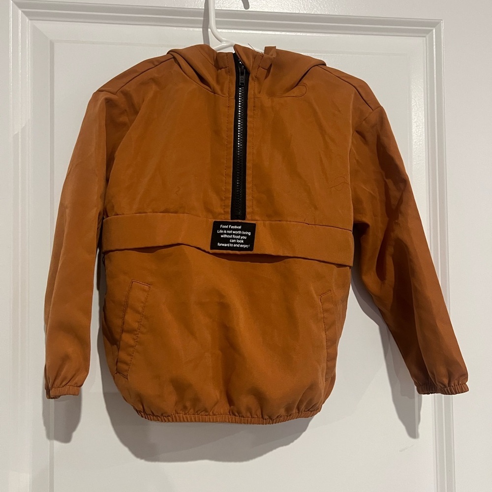 SHEIN Kids Rust Hoodie